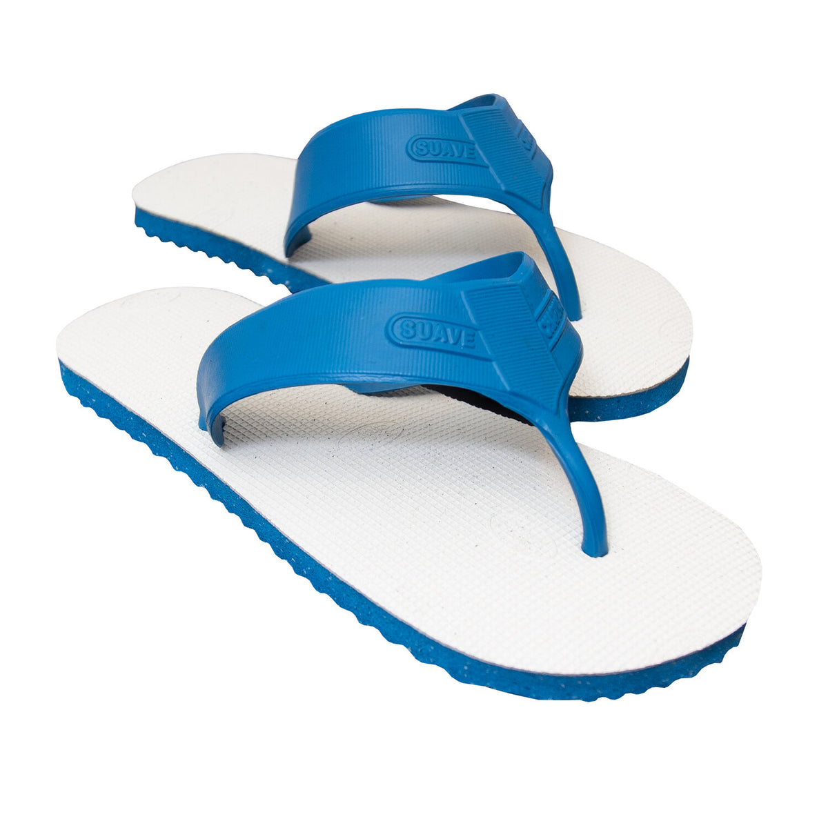 Sandalia Triangular Hule Azul