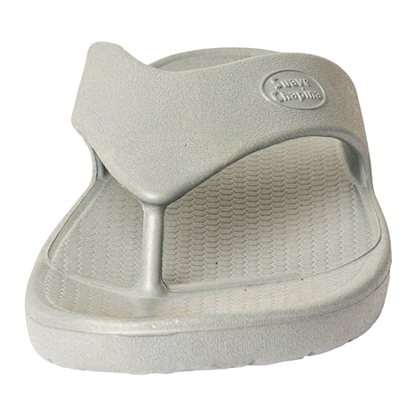 Sandalia Triangular Gris